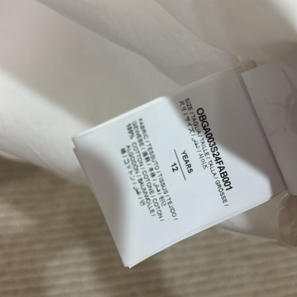 Boys Off-White Casual White and Yellow Button Down Shirt - Picture 5 of 5